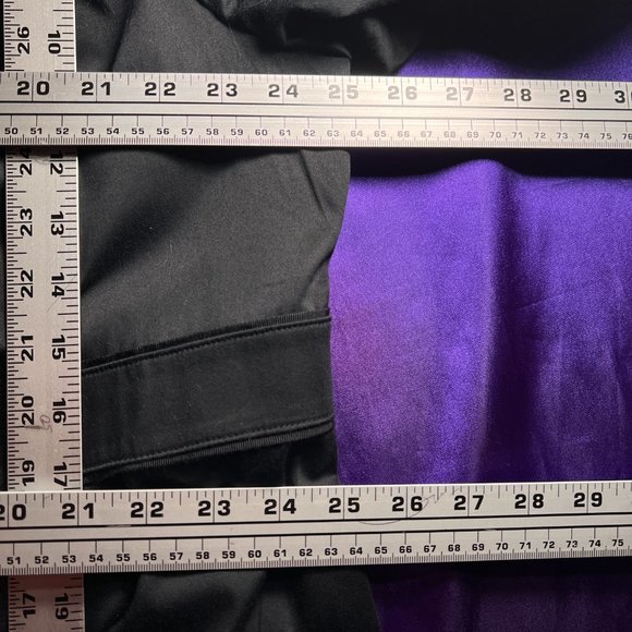 📌Avenue Timeless Black Cotton Blazer - Jacket with Smocked Sleeves - Picture 13 of 16